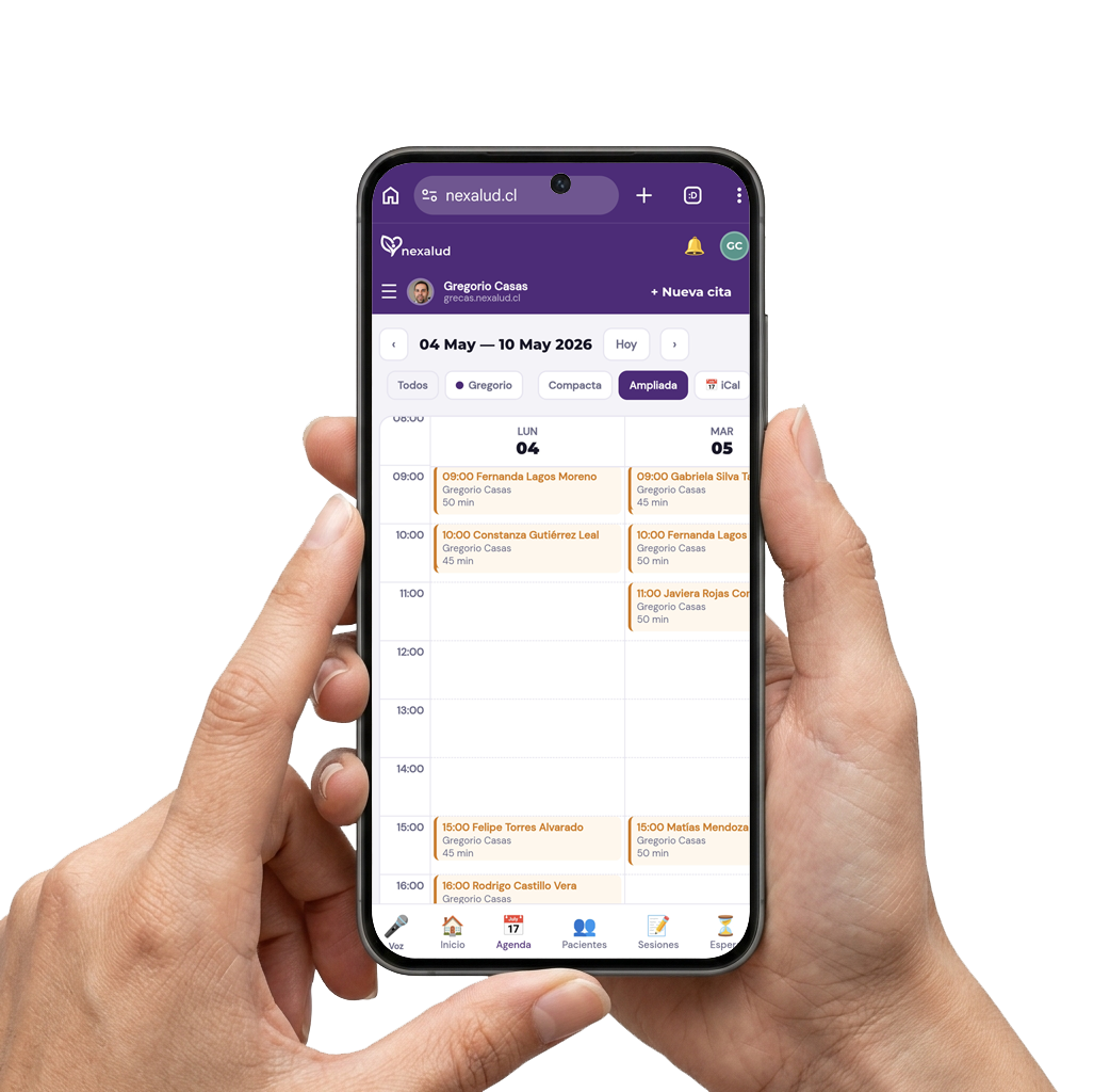 Agenda Nexalud SOLO
